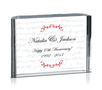'Love is Patient' Gift Plaques