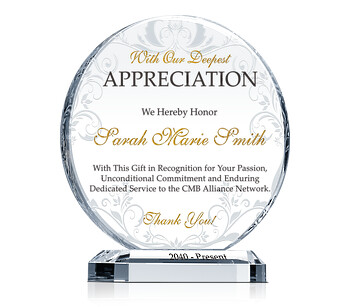 Circle Appreciation Gift Plaques Circle Appreciation Gift Plaques