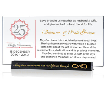 Happy 25th Anniversary Gifts