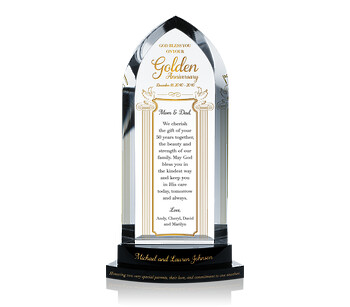 Golden Wedding Anniversary Gifts