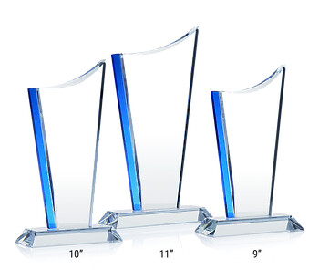 Crystal Drive Award Plaques