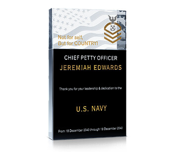 Navy Appreciation Plaque Navy Appreciation Plaque