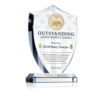 Army Shield Plaque