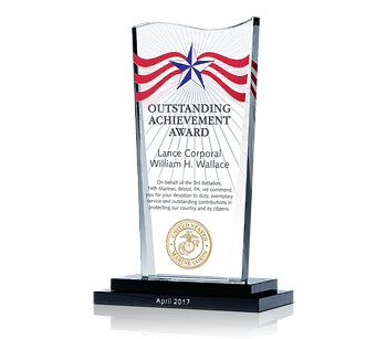 Marine Corps Achievement Plaque Marine Corps Achievement Plaque