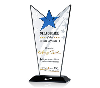 Victory Star Recognition Plaques Victory Star Recognition Plaques