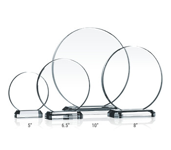 Crystal Circle Award Plaques