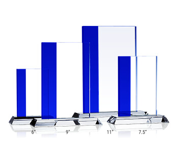 Crystal Rectangle Award Plaques