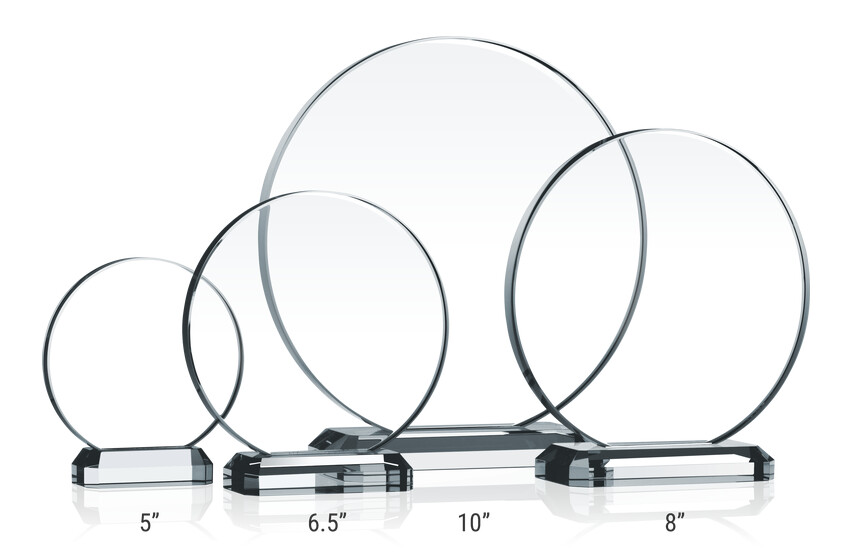 Crystal Circle Award Plaques