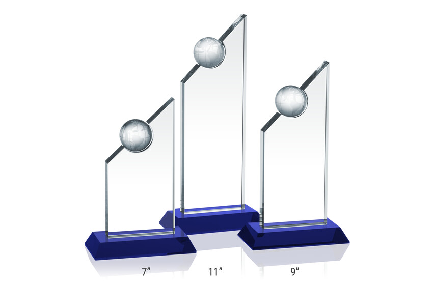 Crystal Apex Award Plaques