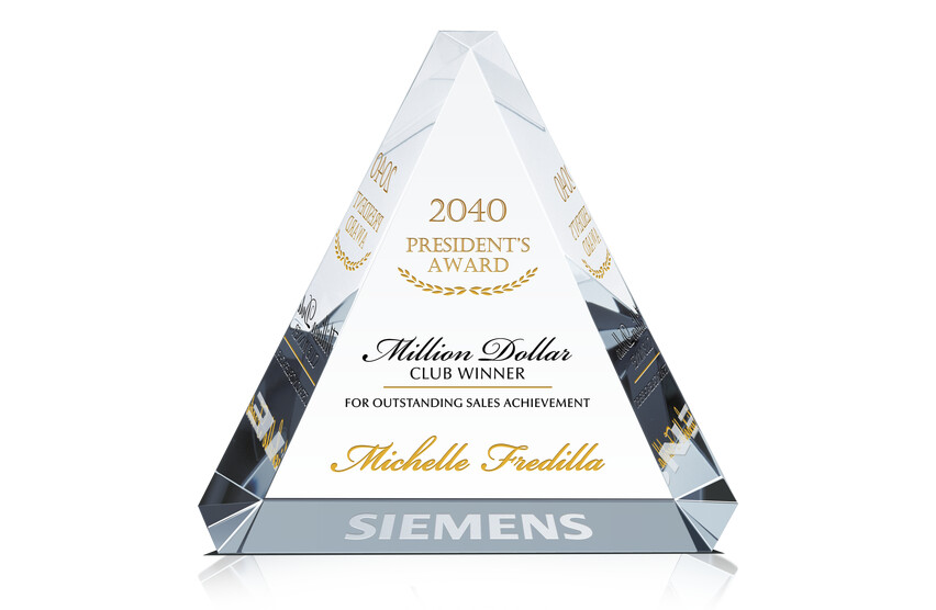 Top Sales Recognition Plaques
