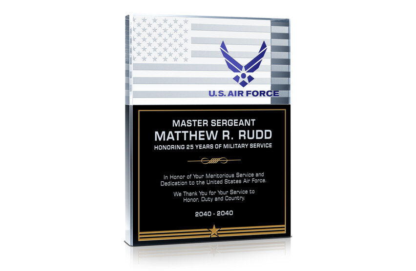 Air Force Service Plaque