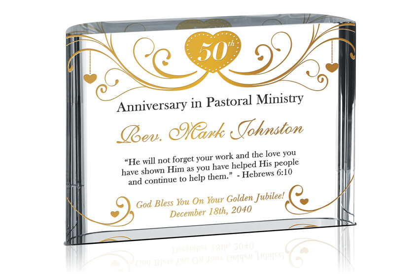 50th Ordination Anniversary Gift - Crystal Central 50th Ordination Anniversary Gift - Crystal Central