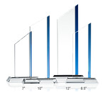 Crystal Pinnacle Award Plaques