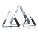 Crystal Triangle Award Plaques