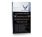 Air Force Retirement Plaque