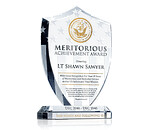 Navy Shield Plaque