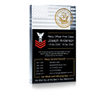 Navy Retirement Plaque