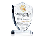Military Shield Plaque