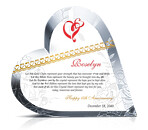 Crystal Heart Love Gifts