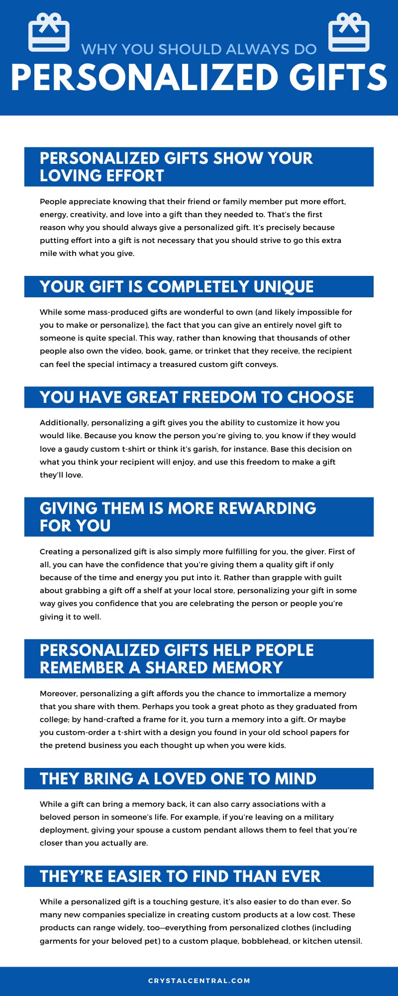 Why You Should Always Do Personalized Gifts