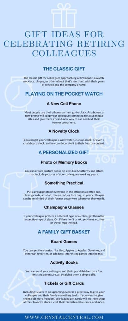 Gift Ideas for Celebrating Retiring Colleagues