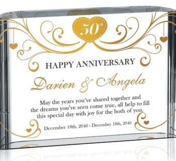 Elegant Crystal Gift Ideas for Vow Renewal Ceremonies