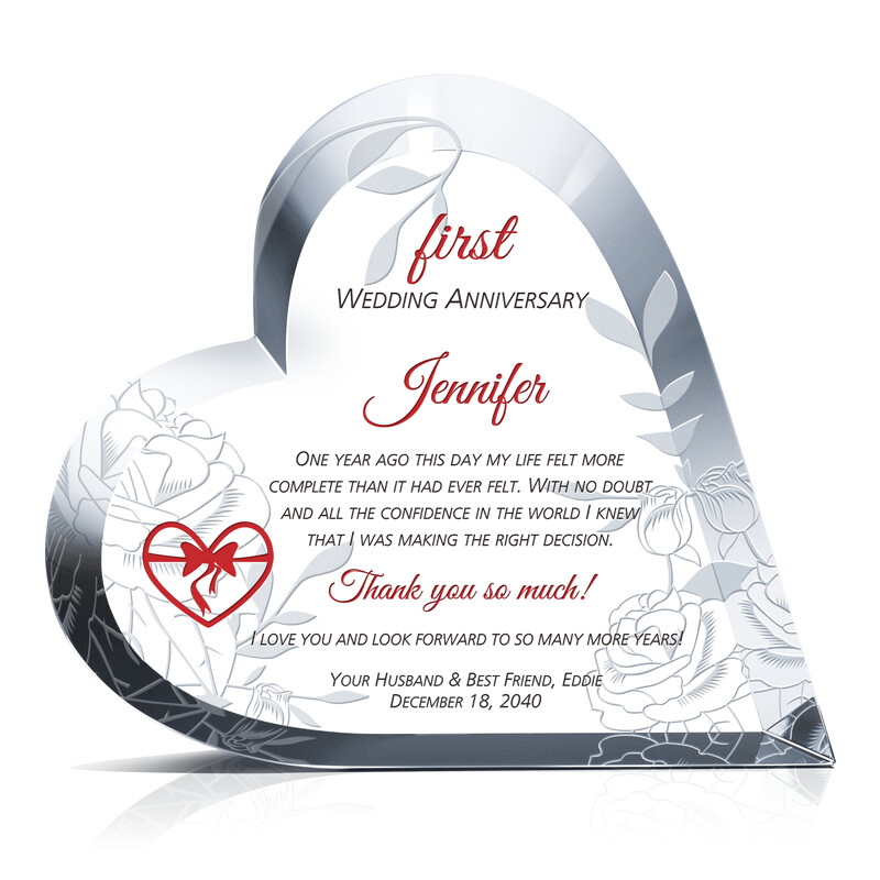 Good Anniversary Gifts For Wife
 First Anniversary Gift Ideas for Wife