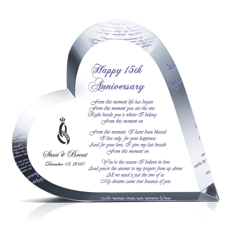 15th Wedding Anniversary Quotes And Wishes Wording Sample By Crystal