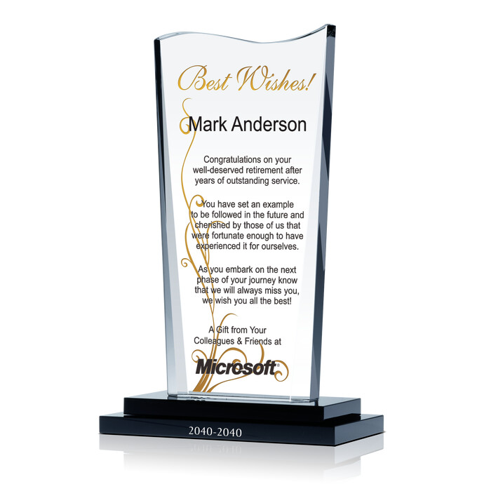 Personalized Professional Appreciation Award Plaque Custom Recognition Gift Sign for Employee, Coworker, Boss - Solid Wood